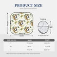thumbnail image 3 of Windshield Sun Shade, Cartoon Cute Snake Plant Foldable Car Sun Shade Windshield For Front, 2 Pieces, 3 of 4