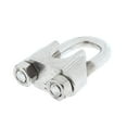 thumbnail image 3 of Stainless Steel Bolt Saddle Clamp Cable Clip for Wire Rope 22mm, 3 of 9