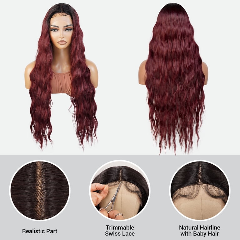 STUDIOCUT BY PROS Loose Deep Wave 30 Inch Soft Swiss Lace  display picture 2