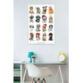 thumbnail image 2 of Keith Kimberlin - Puppies With Hats Wall Poster, 22.375" x 34", Framed, 2 of 2