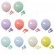 thumbnail image 2 of Globo macaron de 10 pulgadas, globo macaron redondo de látex engrosado, ceremonia de apertura, propuesta, escena, diseño de fiesta de cumpleaños, 2 of 2