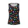 thumbnail image 4 of Lsque Space D Printed Workout Tank Tops for Women, Athletic Sports Tank Tops, Compression Sleeveless Dry Fit Shirts,Sleeveless Yoga Shirt-Medium, 4 of 9