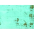 thumbnail image 1 of Ahgly Company Indoor Rectangle Abstract Turquoise Blue Modern Area Rugs, 3' x 5', 1 of 4