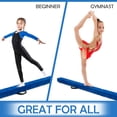 thumbnail image 3 of Infans 7FT Folding Gymnastic Beam Portable Floor Balance Beam w/Handles for Gymnasts, 3 of 7