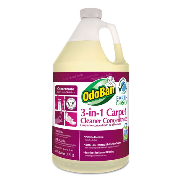 Earth Choice 3 N 1 Carpet Cleaner 128 Oz Bottle Unscented 4 Ct Walmart Com Walmart Com