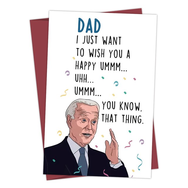 Cartoon Character Greeting Card With Envelope, Fun Birthday Greeting Card, Fun Text Card, Spoof Fun Gift, Gift For Family And Friends