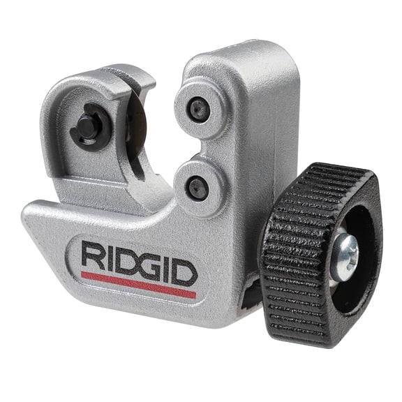RIDGID 40617 Model 101 Close Quarters Tubing Cutter with 1/4"-1-1/8" Cutting Capacity, Silver, Small