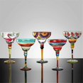 thumbnail image 2 of Creative Margarita Wine Glasses 270ml Handmade Colorful Cocktail Cup Europe Goblet, 2 of 5