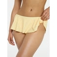 thumbnail image 3 of No Boundaries French Twist Mini Skirt Bikini Bottoms, Women's XXS-XXL, 3 of 4
