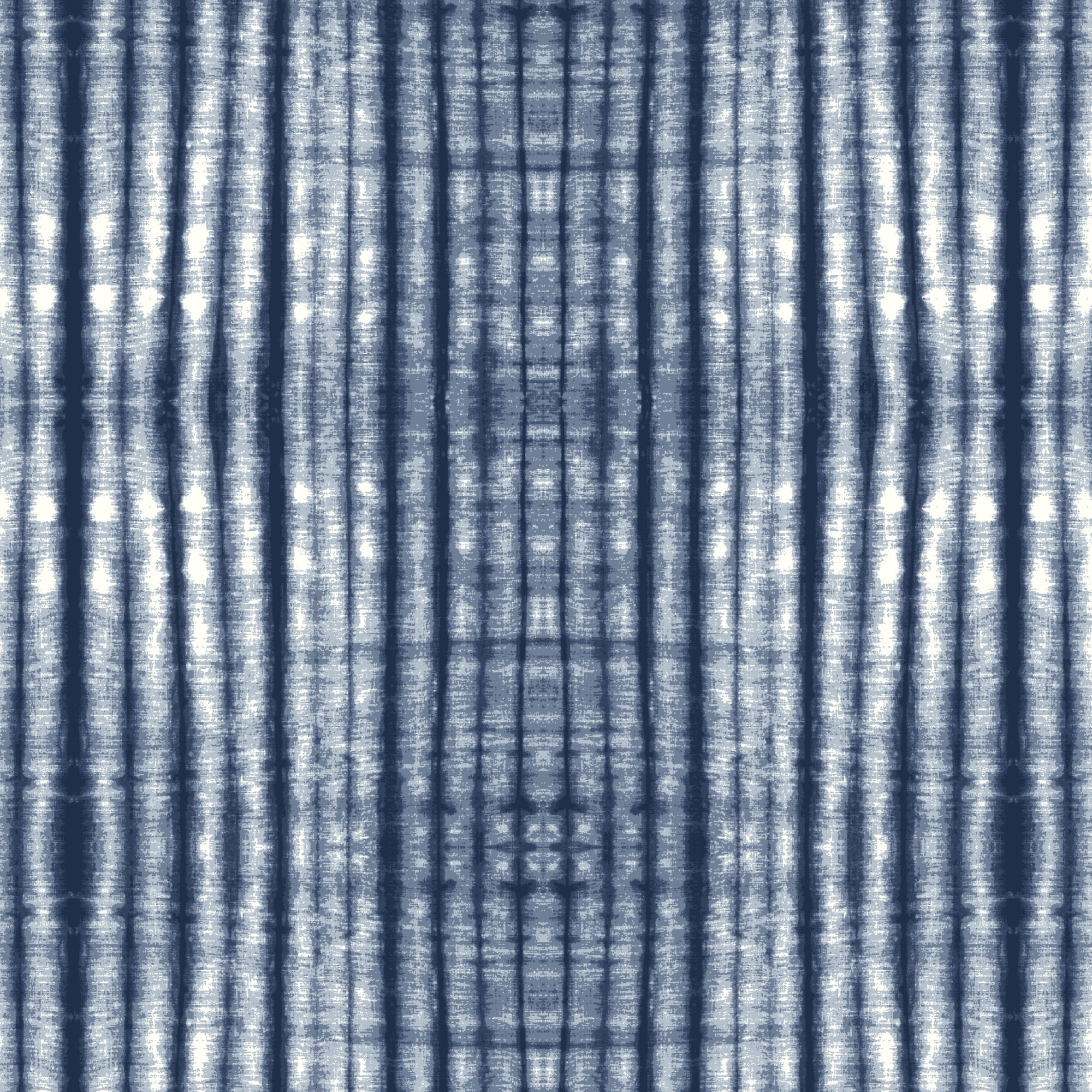 ARDEN Outdoor Deep Seat Cushion Set (2-Pack), 24 in x 24 in, Weather-Proof, Rain-Proof, Fade Resistant Patio Cushion for Chair, Sofa, and Couch Blue Shibori Stripe