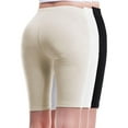 thumbnail image 3 of Made by Olivia Women's 3-Pack Basic Solid Active Yoga Biker Shorts, 3 of 5