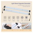 thumbnail image 3 of Lampe Photo Studio Softboxes Portable Pliable Dimmable Kit de Table de Photographie, Facile à Utiliser, 3 of 5