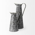 thumbnail image 2 of Mercana Colette Small Black/White Patterned Vase, 2 of 7