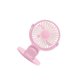 thumbnail image 2 of Cateissary Ventilador de mesa, miniventiladores portátiles de bajo ruido, rotación de 360 ​​grados, recargable por USB, refrigeración por aire para Electrodomésticos Rosa, 2 of 6