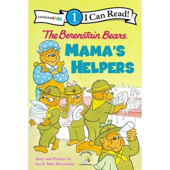 Pre-Owned The Berenstain Bears: Mama's Helpers: Level 1 (Paperback 9780310720997) by Jan Berenstain, Mike Berenstain