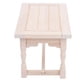 thumbnail image 2 of Mesa de comedor de jardín de madera en miniatura a escala 1:12 para casa de muñecas, 2 of 10