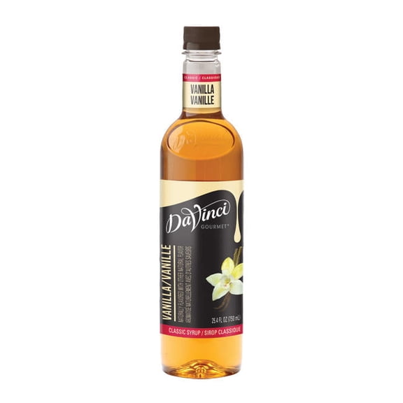 DaVinci Gourmet Classic Vanilla Syrup PET cs 4/750 ml
