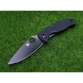 thumbnail image 4 of Spyderco Tenacious G-10 Pocket Folding Knife 3.4" Plain Black Blade - C122GBBKP, 4 of 18