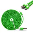 thumbnail image 6 of 3/1pcs 6ft Nylon Braided Micro USB Charging Sync Data Cable Charger Cord Fit for Android Phones, Samsung Galaxy S7 S6 S5 Note 5, Tab A E S, LG G4 G3 G2 K5 K7 K8, HTC, 6 of 6