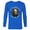 Navy, variant on Ant-Man and the Wasp: Quantumania Ultimate MODOK - Long Sleeve T-Shirt for Men - Customized-Black