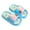 Blue, variant on Odeerbi Infant Toddler Girls Slippers Slip Resistant Lovely Prewalker Cute Cartoon Slippers Soft Breathable Bedroom Home Slippers Purple
