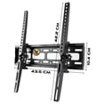 thumbnail image 4 of Soporte De Pared Fijo Para TV Con Inclinación  Virtual Zone Televisión Monitor 32 a 55 Pulgadas Negro, 4 of 8