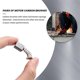 thumbnail image 4 of 2 pairs 12 x 9 x 6 mm coal brushes Electric tool for electric percussion motor, 4 of 5