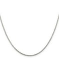 thumbnail image 2 of 925 Sterling Silver Spiga Wheat Chain Styles Necklace 1.45 mm Diamond-cut Round 20 inch 1.5, 2 of 4