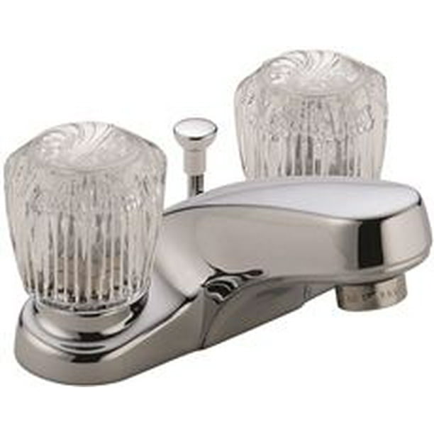 Delta Classic Bathroom Faucet Two Handle Lead Free Chrome With 50/50