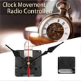 thumbnail image 3 of Radio Controlled Silent Diy Clock Movement Mechanism Kit Dcf Signal Mode With 2 Sets Hands Repair R, 3 of 5