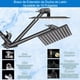 thumbnail image 3 of Regaderas para Baño de Lluvia de Alta Presión, Set de 10'' Cabeza de Ducha de Alta Presion, Regaderas para Baño con 5 Modos Regadera de Mano Brazo de Extensión de 12'' Soporte y Manguera etc, 3 of 7