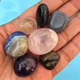 thumbnail image 5 of Natural Crystals and Healing Stones Set, 7pcs Crystal Wand Point Tower Obelisk, Chakra Stones, Ball Crystals Set,Amethyst Cluster Sphere Pyramid Selenite Birthday Gifts for Women, 5 of 14