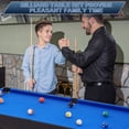 thumbnail image 5 of RayChee 54" Folding Pool Billiard Table, Portable Pool Game Table with 2 Cue Sticks, 16 Balls, Triangle for Kids Family, 5 of 7