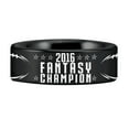 thumbnail image 4 of Tungsten Fantasy Football Championship Ring (8mm), 4 of 7