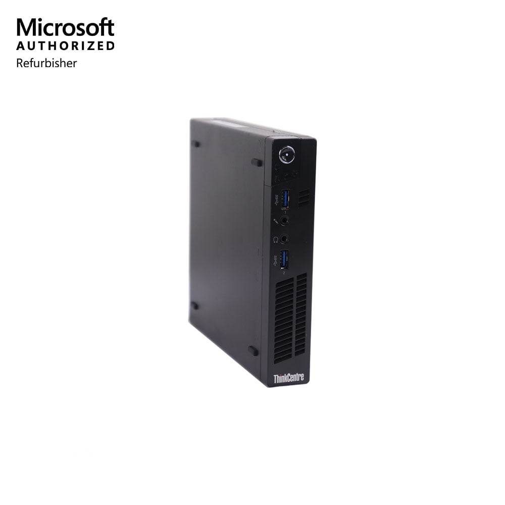 Restored Lenovo Think Centre Tiny Desktop PC M72e, Windows 10 Professional Intel Core i5 3.3 GHz 8GB 128GB SSD Dual 19 Restored Lenovo Think Centre Tiny Desktop PC M72e, Windows 10 Professional Intel Core i5 3.3 GHz 8GB 128GB SSD Dual 19