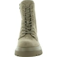 thumbnail image 2 of Steve Madden Womens Malvina Suede Lug Sole Combat & Lace-up Boots, 2 of 3