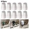 thumbnail image 3 of Lefu 4-10pc Radiator Valve Cap Easy Push-Fit Replacement Valve Cover White, 3 of 5