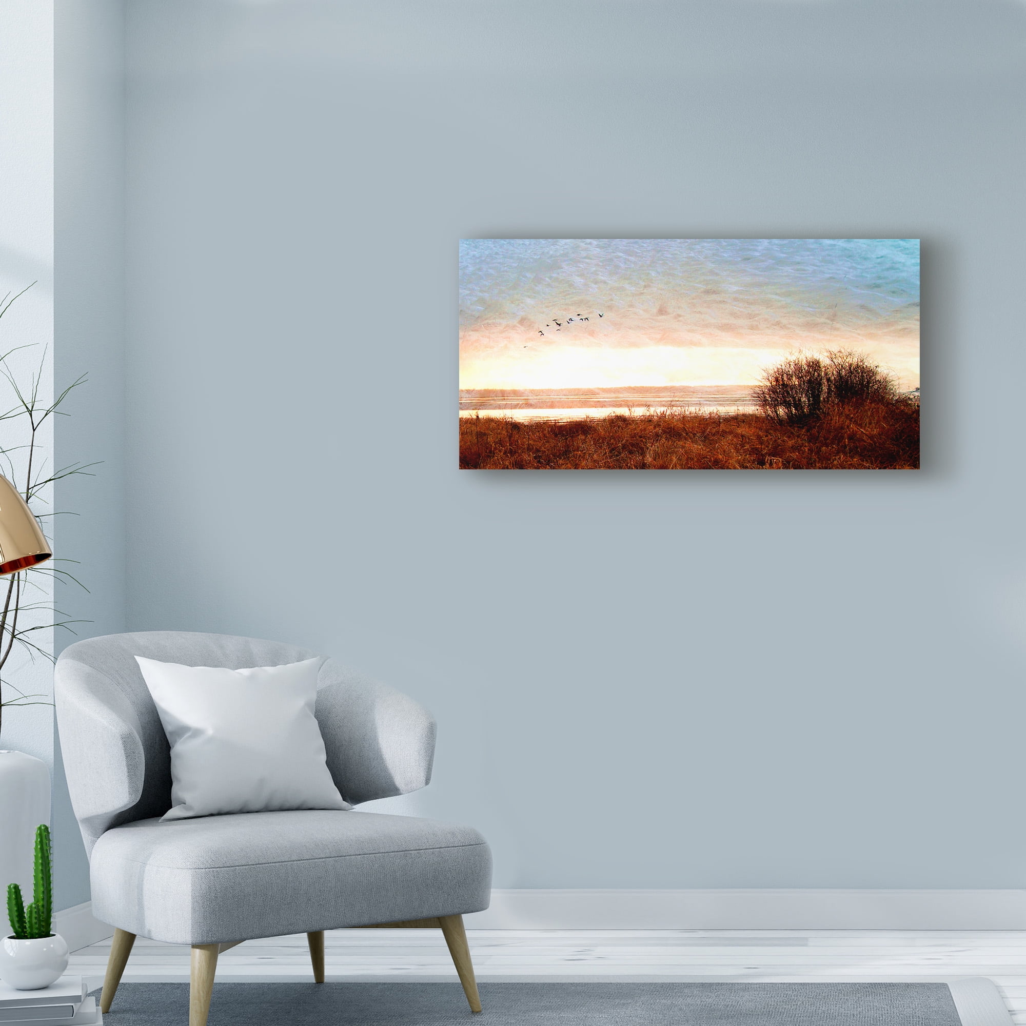 Trademark Fine Art 'Tide I' Canvas Art by Danielle Harrington