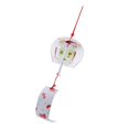 thumbnail image 1 of Glass Outdoor Decor Ornament Wind Chime Hanging Decor Wind Bells 7x8cm - 4# 4, 1 of 10