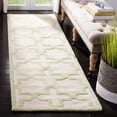 thumbnail image 3 of SAFAVIEH Cambridge Liz Geometric Wool Area Rug, Ivory/Light Green, 4' x 6', 3 of 10