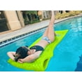 thumbnail image 5 of VOS Extreme Dimpled Swimming Pool Loungerâ€“Premium Ultra Buoyant Foam Mat for Adults - Pool Floats Accessory for Relaxing in Pools,Lakes,Beaches and Water Parks-UV & Chlorine Resistant(Neon Green), 5 of 5