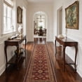 thumbnail image 6 of GENIMO 5'x7' Area Rug for Living Room, Washable Non Slip Soft Persian Rug for Bedroom Dining Room Home Office, Muted Burgundy, 6 of 6