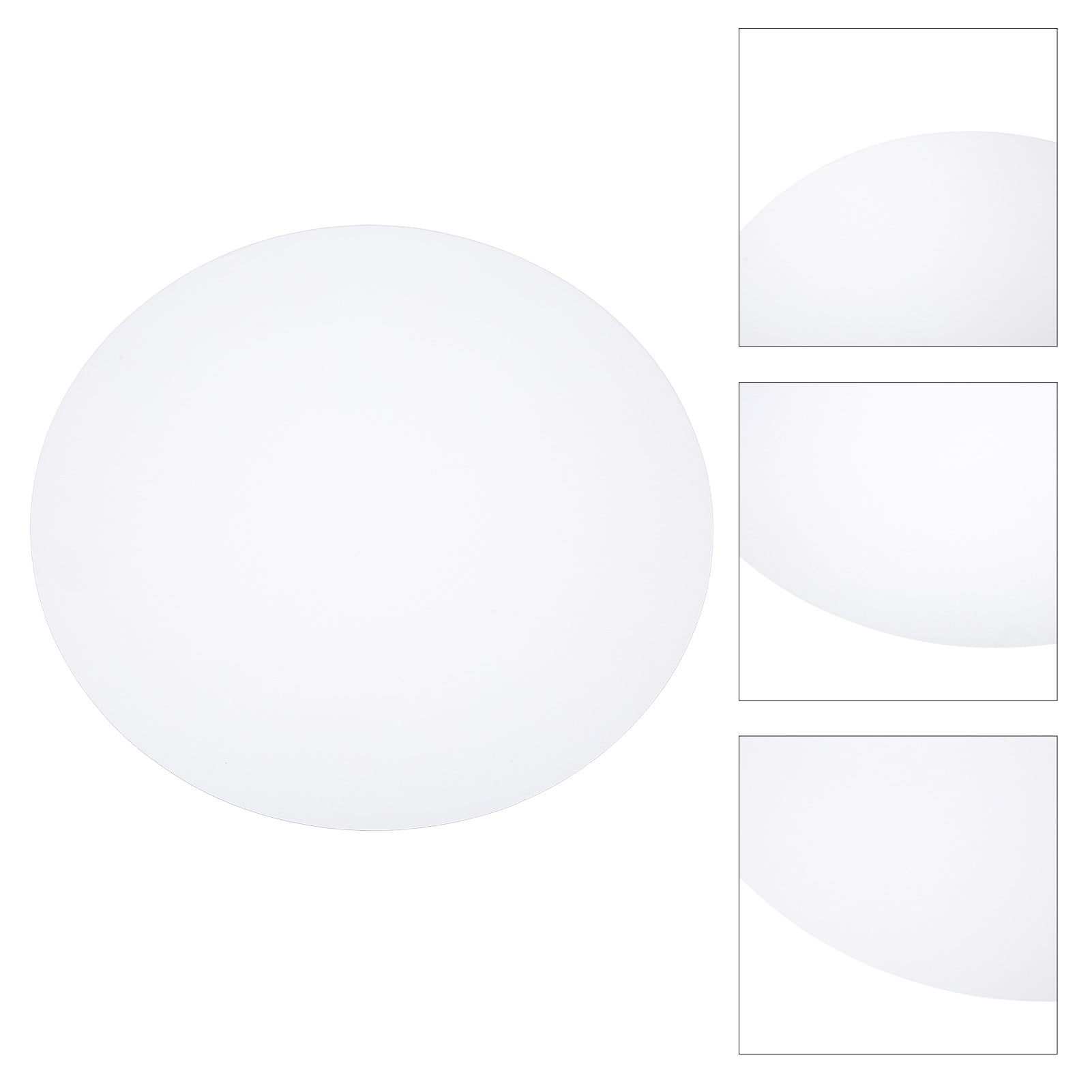 LHCER Circle Canvas,Large Canvas,40cm Round Canvas Professional 4 Layer Structure Cotton Circle Canvas Board for Painting Acrylic Pouring Oil Paint