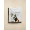 thumbnail image 3 of Seashell Field Notes I Sweatshirt Women -Naomi McCavitt Designs, Female Large, 3 of 4