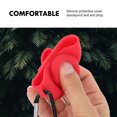 thumbnail image 3 of Greenadscape Protector De Silicona Práctico Rojo Para Caja De Auriculares Y Localizador Con Tacto Cómodo, 3 of 8