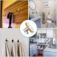 thumbnail image 3 of Ganchos De Pared De Bambú De Madera, 4 Piezas De Ganchos Autoadhesivos Ganchos Adhesivos De Madera Acero Inoxidable Y Ganchos De Bambú De Madera Autoadhesivos, 3 of 5