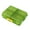 Green, variant on Shoreew Pill Case Secure Buckle Close 8 Compartments Pill Dispenser with Removable Lids Travel Pill Organizer