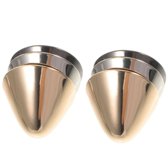 BESTOYARD 3 Pairs Shoe Tip Protective Cover Silver Iron Heel Guards for Women