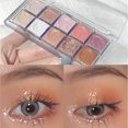 thumbnail image 4 of Paleta de sombras de ojos minerales Nudes, 10 tonos neutros, para un look de ojos natural o ahumado, maquillaje de ojos., 4 of 5