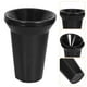 thumbnail image 3 of Cubitera de plástico negra para vino - Cubitera redonda de PP para catas, bares y bebidas frías (16,5 x 12,2 x 12,2 cm), 3 of 7